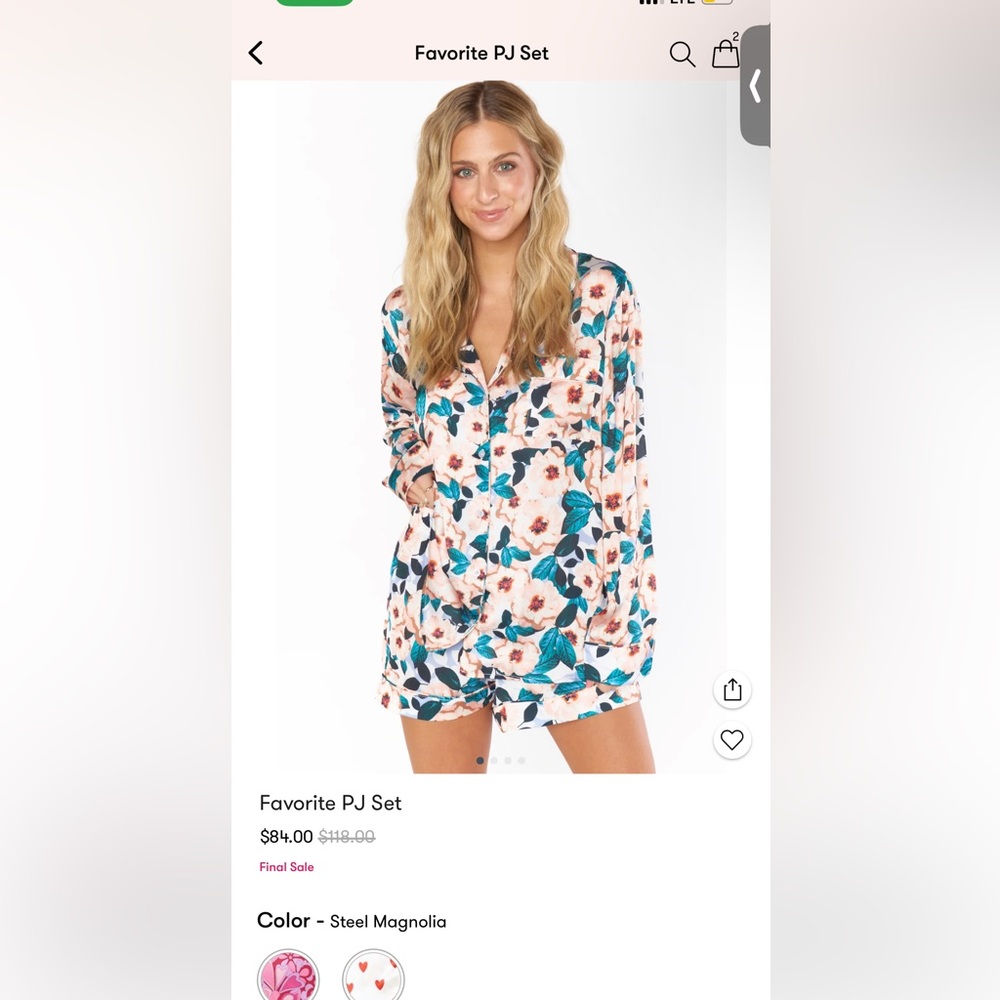 Show Me Your MuMu: Steel Magnolia PJ set